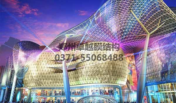 膜結構商業建筑設計效果圖