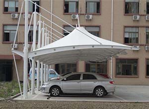 <font color='red'>膜結構車棚</font>常用膜材PVC/PVDF性能介紹