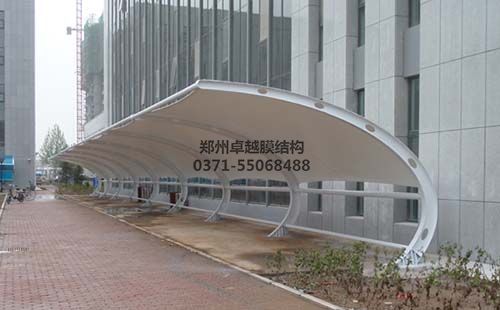 新鄉長垣縣行政服務中心膜結構車棚