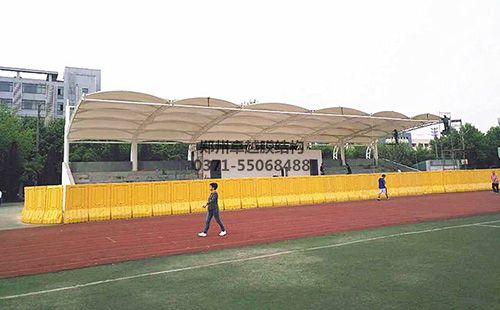 張家口職業技術學院膜結構看臺