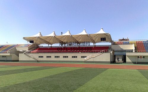 銅川職業技術學院膜結構看臺