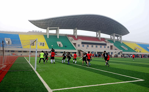 鄭州工業應用技術學院膜結構看臺