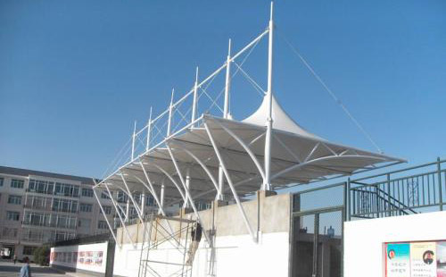 洛陽科技職業學院膜結構看臺