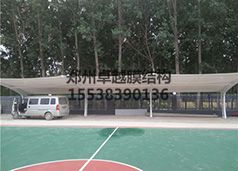 鄭州中交一局東三環膜結構車棚