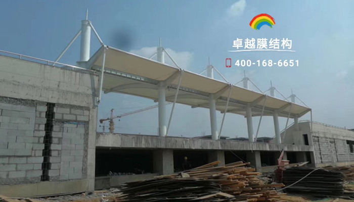 洛陽職業技術學院膜結構看臺