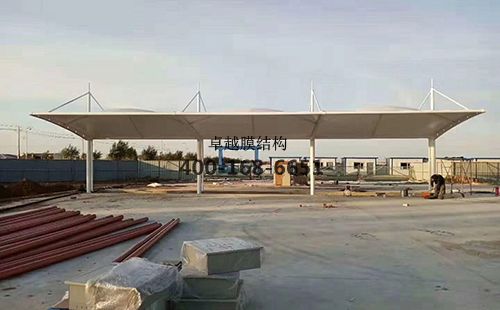 內蒙古四子王旗膜結構車棚/頂棚項目工程動態