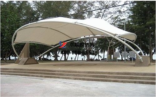 郴州膜結構看臺/主席臺【郴州市一中菁華園學校等】設計施工案例