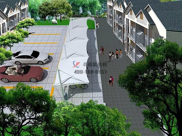 烏魯木齊市<font color='red'>膜結構車棚</font>【烏魯木齊環鵬有限公司等】專業生產廠家