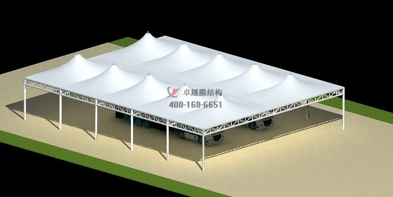 克拉瑪依市<font color='red'>膜結構車棚</font>【克拉瑪依市英普科技有限公司等】專業生產廠家