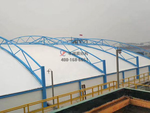 秦皇島通產環保科技公司膜結構污水池【案例分享】 　　