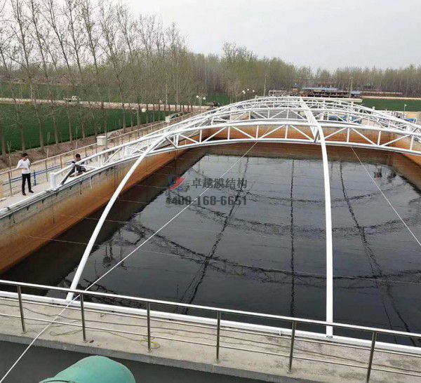 常德膜結構污水池加蓋【案例分析】 　　