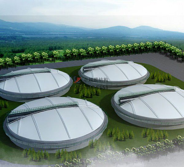 云南商業街膜結構頂棚案例圖片 　　