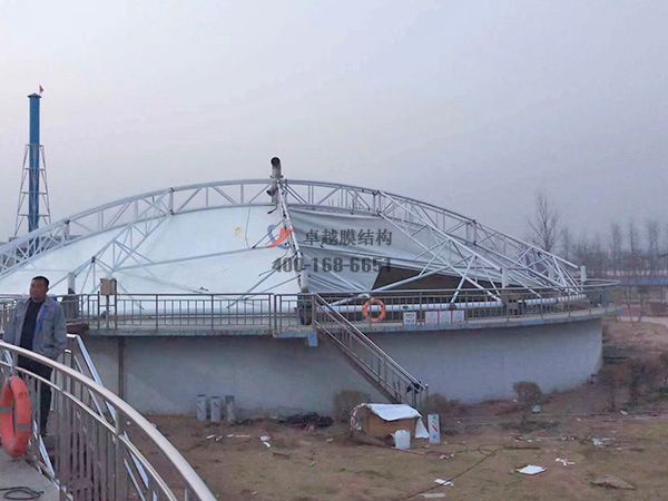 威海市污水池處理池膜結構封閉【生產(chǎn)廠家】反吊膜加蓋設計公司