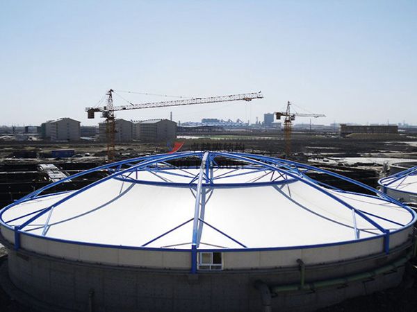 濱州市污水池處理池膜結構封閉【生產(chǎn)廠家】反吊膜加蓋設計公司