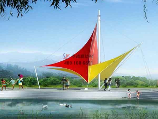 安慶張拉<font color='red'>膜結構景觀</font>設計施工【案例圖片】