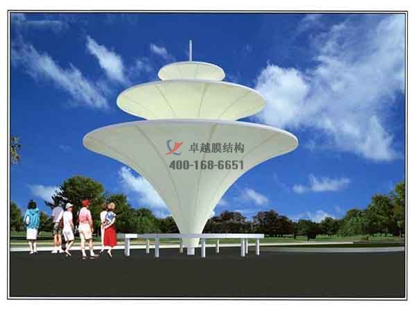 亳州張拉<font color='red'>膜結構景觀</font>小品【案例圖片】