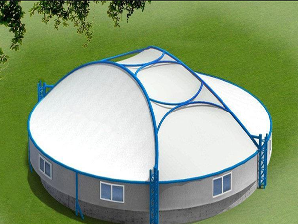 馬鞍山污水池處理池膜結構封閉【生產(chǎn)廠家】反吊膜加蓋設計公司