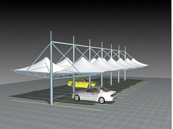 貴州貴陽膜結構充電樁車棚【生產廠家】