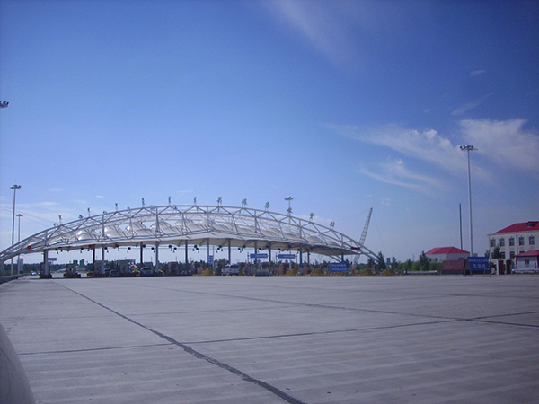 臺州高速收費站雨棚【專業廠家】景觀遮陽棚/服務區膜結構充電站設計公司