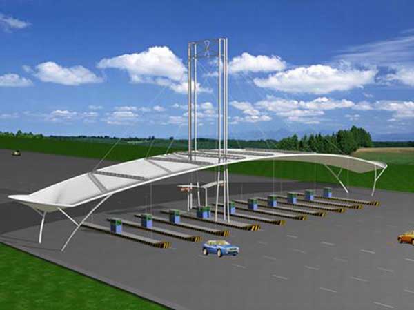 新余高速收費站雨棚【專業廠家】景觀遮陽棚/服務區膜結構充電站設計公司