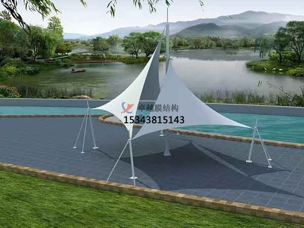 柳州張拉<font color='red'>膜結(jié)構(gòu)景觀</font>設(shè)計(jì)施工【案例圖片】