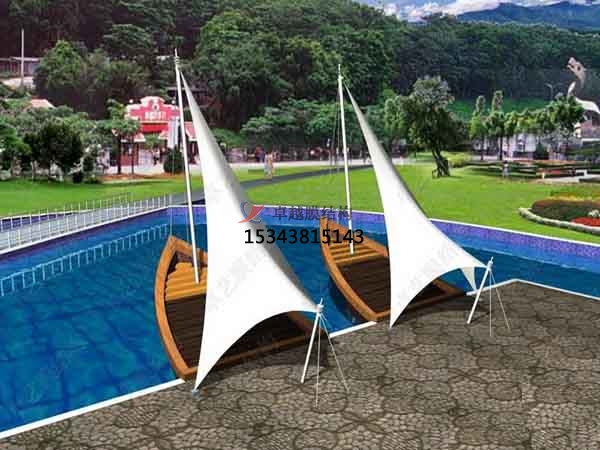 貴港張拉<font color='red'>膜結(jié)構(gòu)景觀</font>小品【案例圖片】