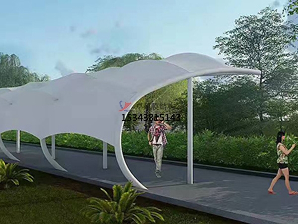 蘭州<font color='red'>膜結構車棚</font>【生產廠家】