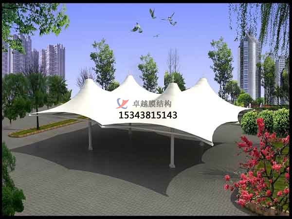 本溪<font color='red'>張拉膜結構</font>景觀小品【案例圖片】