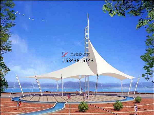 常州景觀<font color='red'>張拉膜結構</font>遮陽棚【生產廠家】