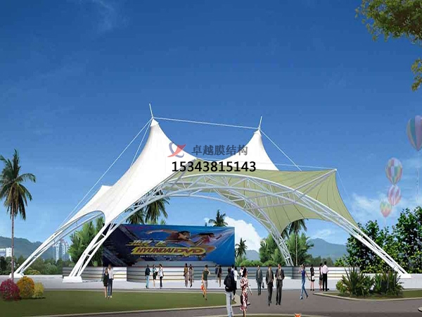 許昌膜結構舞臺【生產設計】