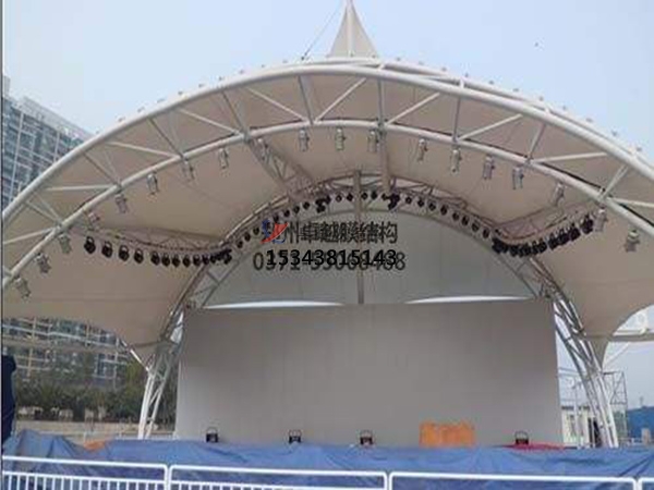 駐馬店膜結構舞臺【生產設計】