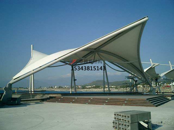 天門膜結構舞臺【生產設計】