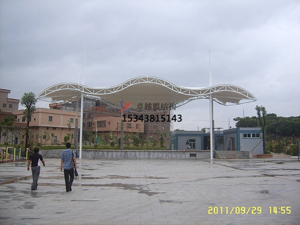 孝感膜結構舞臺【生產設計】