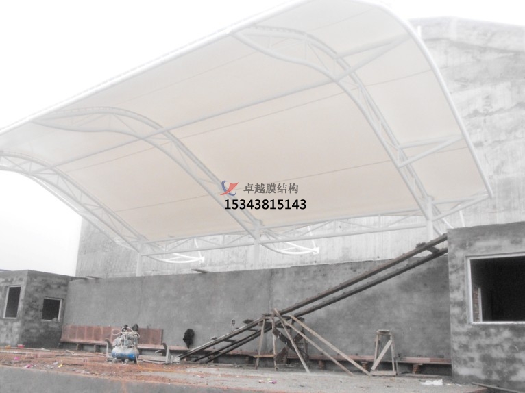 達州膜結構舞臺【生產設計】