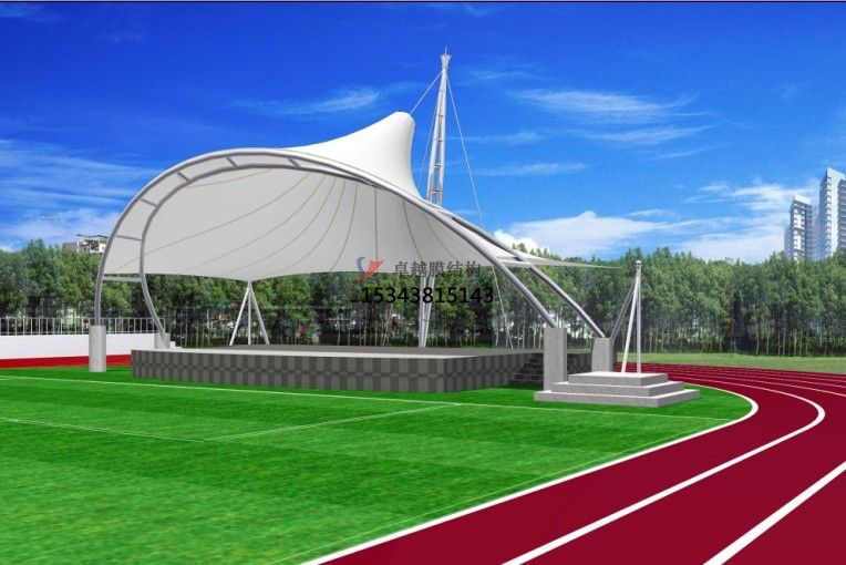 那曲膜結構舞臺【生產設計】