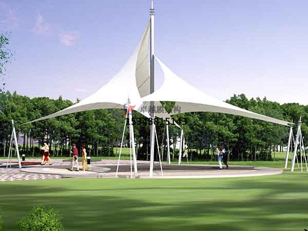 德陽<font color='red'>張拉膜結構</font>專業生產【生產廠家】　