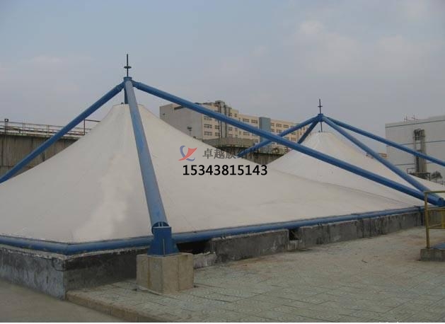 大同市污水池加蓋膜結構遮陽棚【生產銷售】
