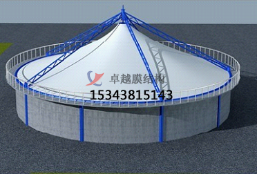 晉中市污水池加蓋膜結構遮陽棚【生產銷售】
