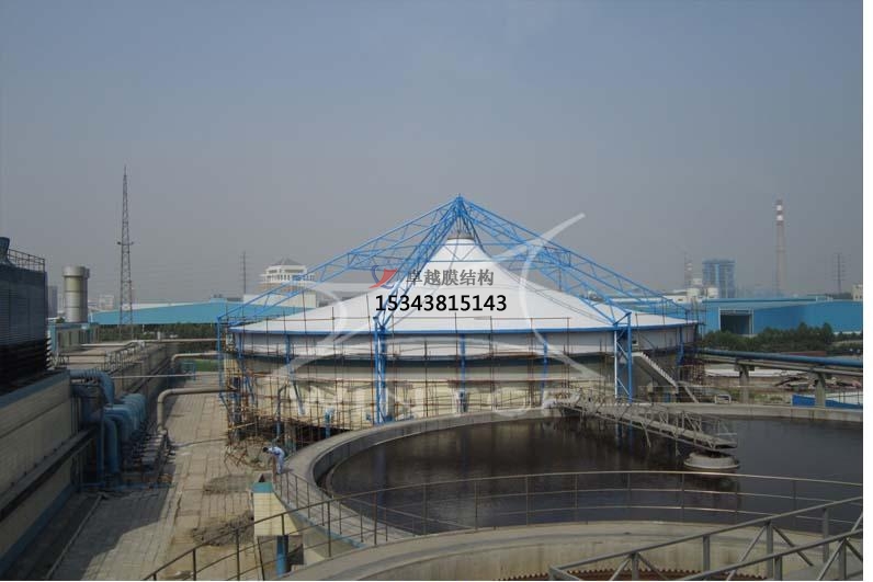 臨汾市污水池加蓋膜結構遮陽棚【生產銷售】