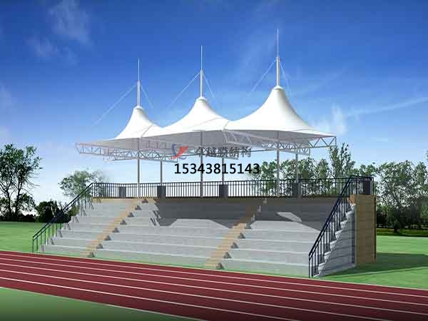 信陽市看臺膜結構遮陽棚【生產銷售】 　　