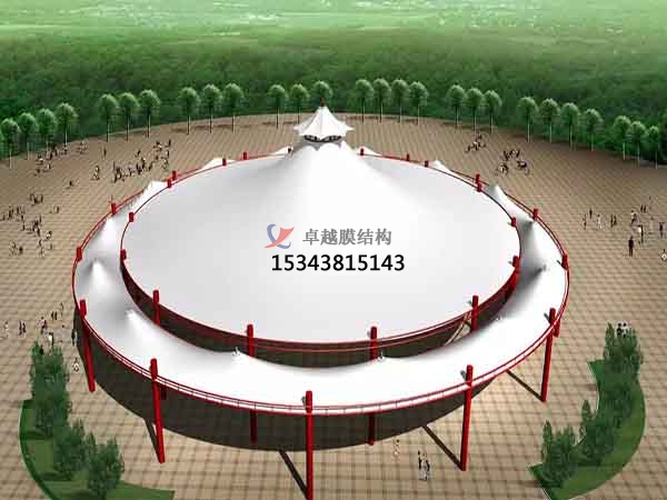 運城膜結構舞臺【工程安裝】
