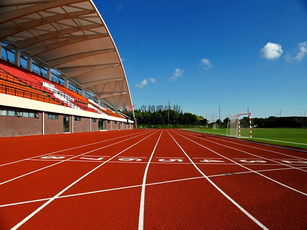 鐘祥體育場看臺膜結構/舞臺罩棚【生產安裝】