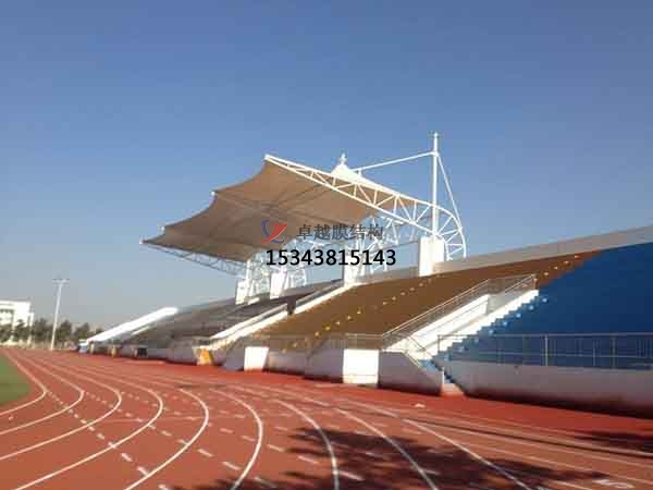 黃梅體育場看臺膜結構/舞臺罩棚【生產(chǎn)安裝】
