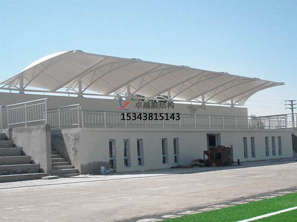 會寧膜結構看臺雨棚生產設計安裝