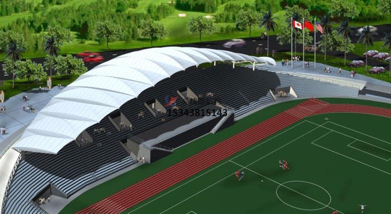 欒川膜結構看臺雨篷/主席臺/舞臺安裝專業生產廠家