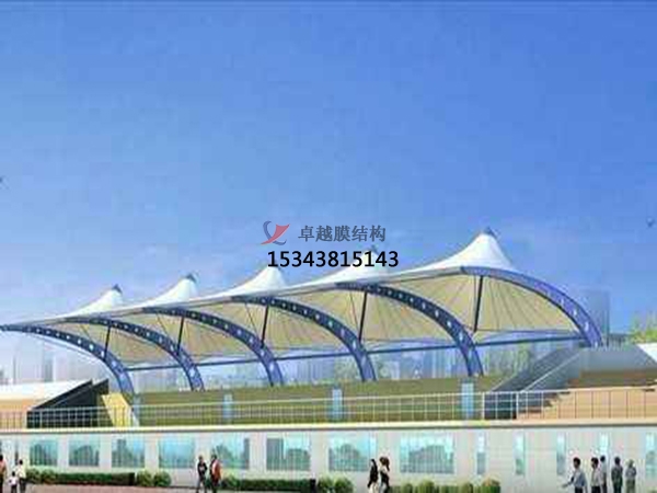 鄂托克旗膜結構看臺/主席臺/舞臺【膜結構施工】
