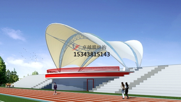 虞城縣<font color='red'>膜結構看臺</font>舞臺安裝專業生產廠家