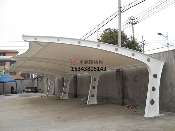 古浪膜結構停車棚【設計生產(chǎn)安裝】
