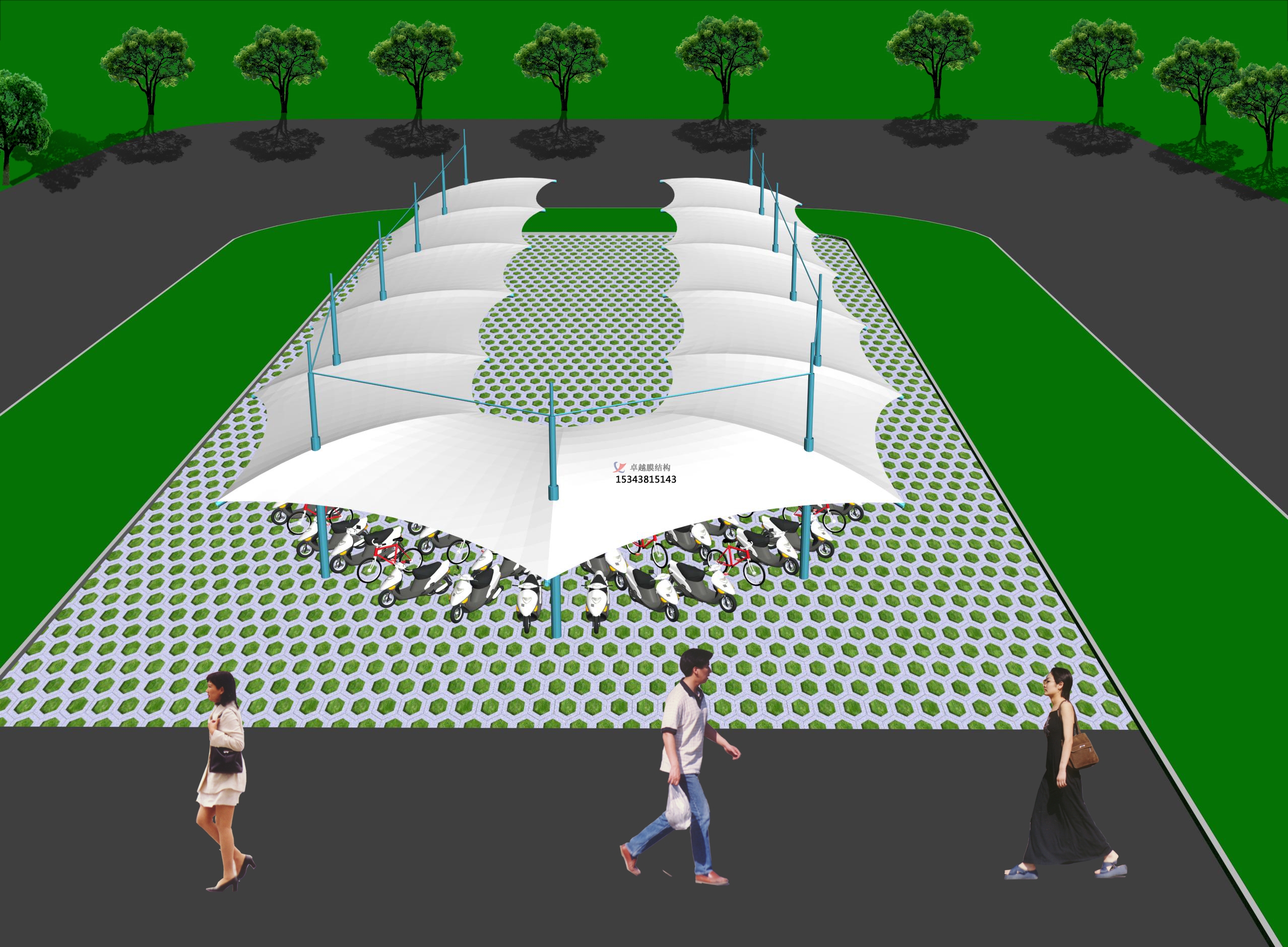 岳陽張拉膜車棚專業生產廠家