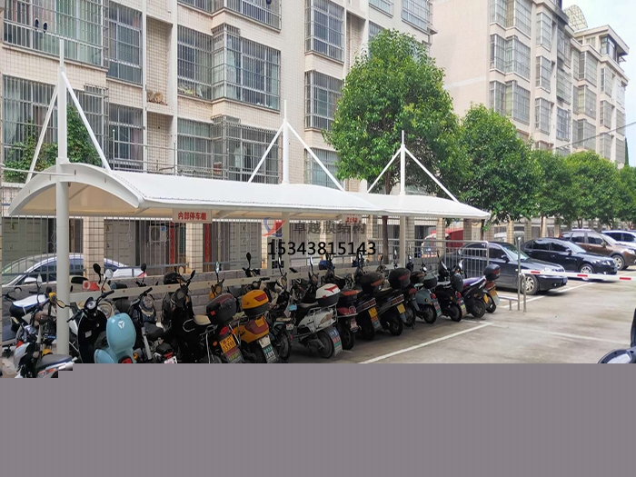 三門峽靈寶城投膜結構充電站